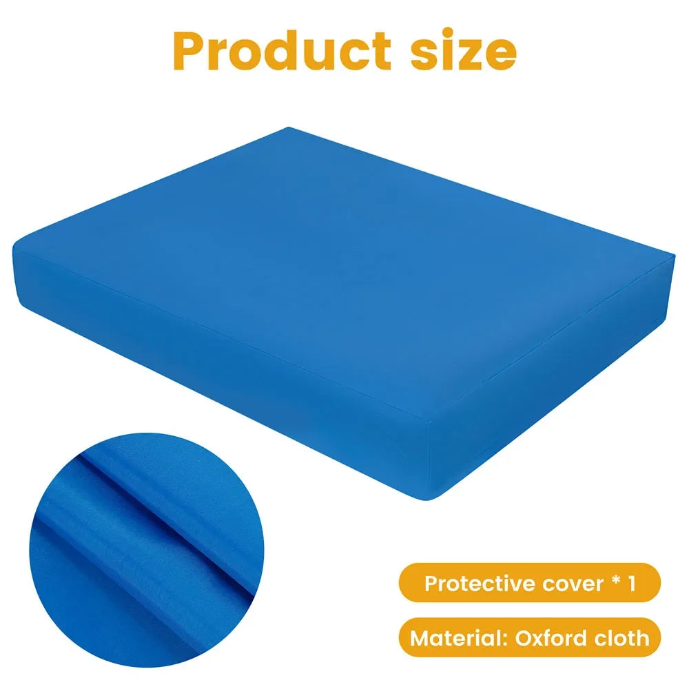 Dog Bed Cover Oxford Cloth Waterproof Dog Bed Protector Cover with Zipper Removable Dog Bed Liner Easy to Wash Pet Supplies S/M