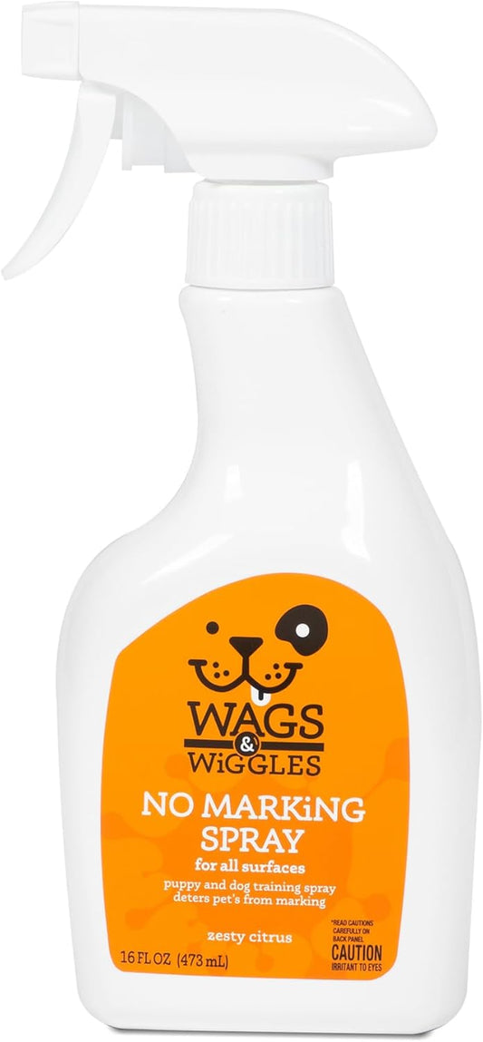 No Marking Deterrent Training Spray for Dogs - Indoor Dog Pee Repellent & Behavior Aid, anti Pee & Urine Deterrent, No More Marking, Ideal for Potty Training