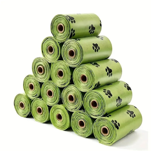 2/40Roll Thick Dog Poop Bags Leak Proof Pet Waste Bag for Dog Outdoor Walking Clean Refill Garbage Bag Pet Supplies