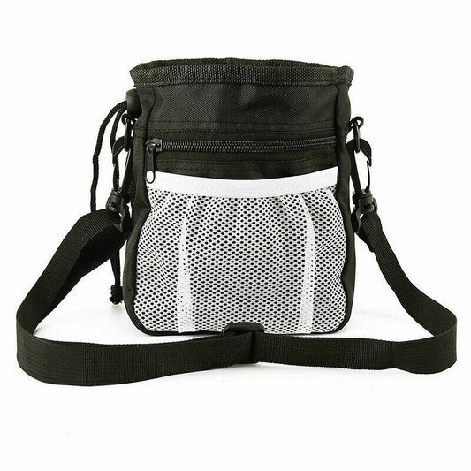 Dog Training Walking Pouch Treat Storage Bag Dispenser Obedience Snack Holder UK