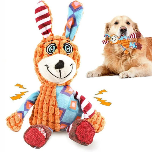 Dog Toy,Squeaky Dog Toys Durable Chew Toy Pull Plush Toy for Small Medium Dog UK