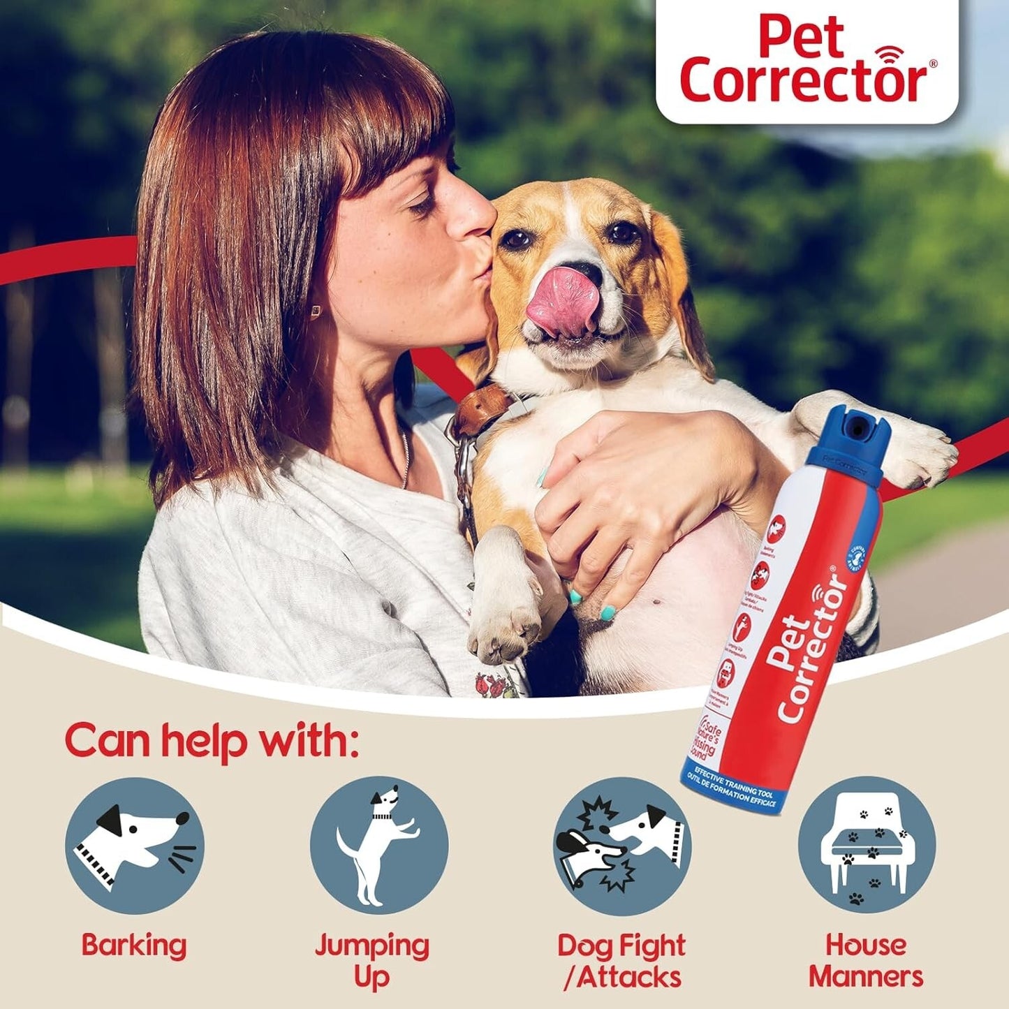 Pet Corrector Dog Spray Training Stops Barking Control Your Pets Behaviour