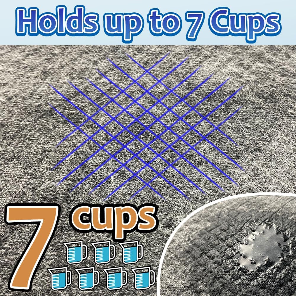 Charcoal Puppy Pads Extra Large 28“X34”, 30 Count Activated Carbon Dog Pee Pads, X-Large Potty Pads for Dogs, Disposable Puppy Pads Pet Training Pads