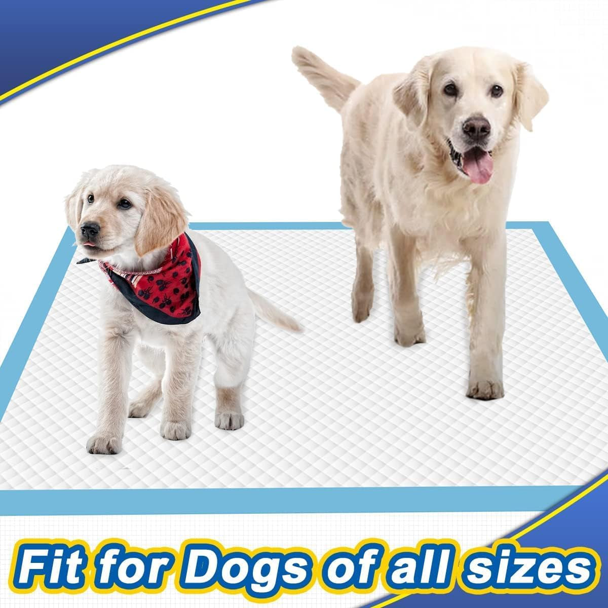XXL Puppy Pads 30"X36", 30 Count Thicken Dog Pee Pads Extra Large, Puppy Pads Extra Large for Indoor, Outdoor Use, Heavy Absorbent Pee Pads for Dogs Extra Large